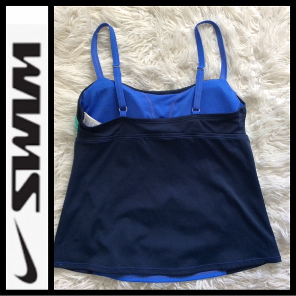 Nike Surge Colorblock Tankini Top - Picture 4 of 6